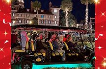 St. Augustine Nights of Lights Tour on Premium Electric Cart