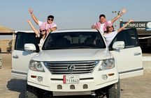 Private Sealine Beach Tour with Desert Activities