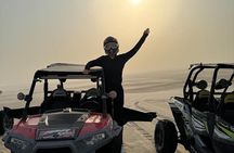Private Sealine Beach Tour with Desert Activities