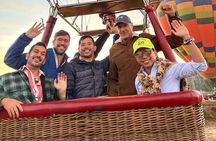 Balloon Flight with Breakfast in Cave and Round Trip CDMX