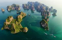Halong Bay 5 Star Cruise Inclusive Buffet, Sunset Party Route 2