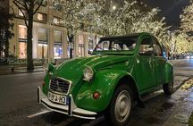 Private tour Paris Christmas lights tour 2 hours in Citroën 2CV