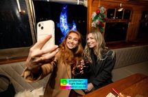 Amsterdam Light Festival: Canal Cruise Covered Saloon Boat
