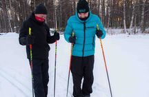 Cross country skiing Experience in Levi