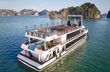 Halong Bay Day Tour By Diamond 5-Star Cruise, Buffet, Caves, Pool