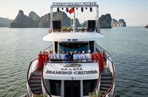 Halong Bay Day Tour By Diamond 5-Star Cruise, Buffet, Caves, Pool