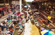 Floating and Train Market Experience from Bangkok
