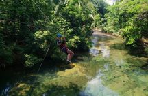7 miles cave kayaking and zipline combo