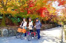 Slow Cycling Tour at Uji's Matcha Green Tea Fields and Heritage