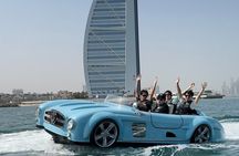 DUBAI: VIP Style - 4 seater Jet Car Tour + Free Coffee