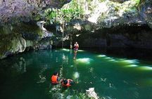Off Road Ride to El Cedral town and Cenote Jade on ATVs