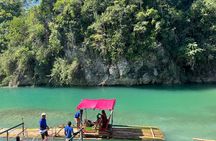 Private Lethe Bamboo Rafting Lime Stone Foot Massage Tour 