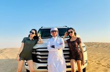 Dubai Desert Safari:BBQ Dinner, Dune Bashing & Live Entertainment