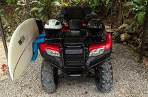 Rent ATV Honda 420cc in Santa Teresa: Discover Beaches and Trails