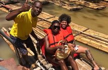 Jamaica Bamboo Rafting with Bus Transportation