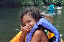 Discovery in Kayaking of the Faaroa River in Raiatea