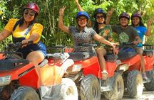 Exciting Adrenaline park in the Jungle of Tulum: ATVs, Ziplines