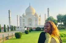 Same Day Taj Mahal & Agra City tour by Car With 5*Lunch from Delh