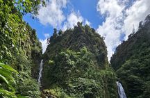 Waterfalls, Sulphur Spa and Black Sand Beach Tour from Dominica