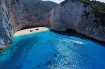 Zakynthos Shipwreck Beach with Blue Caves Land and Sea Tour