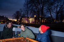 Official Amsterdam Light Festival: Open Boat with Hot Choco