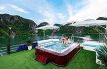 Hanoi : TOP Ha Long Bay 5-star Cruise with Buffet & Live Music