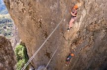 From Estepona: Guided Via Ferrata Adventure in Benalauría
