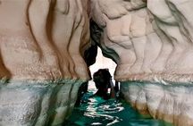 Wadi Shab Adventure Sinkhole Beach and Romantic Cave Tour