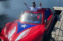  San Juan Watersports Car Rentals Red Bugatti