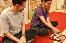 Tea Ceremony with Japanese Harp Performance in Kyoto