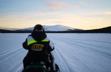 Ivalo: Wilderness Adventure by Snowmobile Sleigh