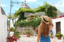 Tour di Alberobello & Guida a Matera, from bari