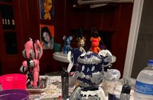 Viral Drip Bear Painting Experience