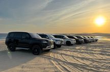 Private Sealine Beach Tour with Desert Activities