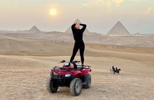 Giza Pyramids Tour with Sunset ATV Quad Bike Ride