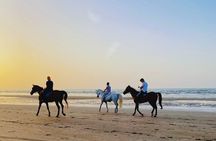Sunset Horse Riding on the beach
