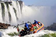 Iguaçu Falls on both sides, Brazil and Argentina, in 1 day