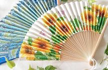 Making traditional Japanese cultural fans in Tokyo