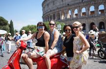 Explore Rome by Vespa With Pick up and Drop Off 