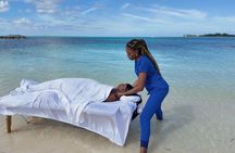 Luxury Beach Massage in Nassau Bahamas with Transportation