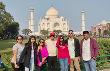 Agra: Taj Mahal Express visits with english speaking guide