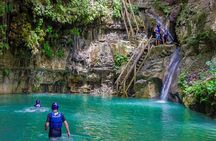 Damajagua Waterfalls Adventure with Zip Line Experience