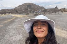 Teotihuacan Pyramids *NO CROWDS* Morning Tour... With Me, Angela!