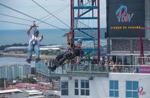 Zipline in Panama City.