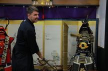 Trial slashing in Bushido with Samurai Sword real sharpnes