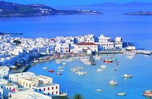 Deluxe Cruise-Friendly Mykonos Beach Bliss & Town Stroll