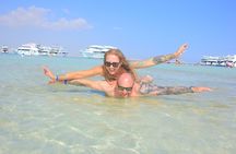 Ras Mohamed & White Island from Sharm El Sheikh by boat