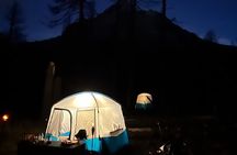 Snowy Colima camp from Guadalajara Private Trip