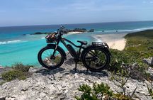 Half Day Electric Bike Tour in Middle Caicos 
