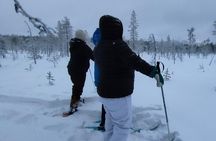 Private Sliding Ski Tour in Pyha Luosto National Park